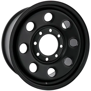 Envy Wheels – NX4 STEEL WHEEL – Black – 17″x7.5″ 40mm – All weather Wheels – NX41781